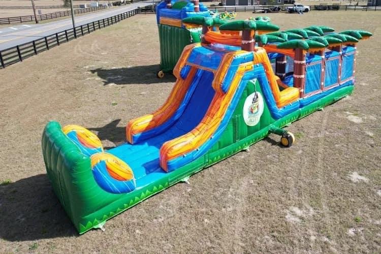 48ft Long Alligator Alley Obstacle Course