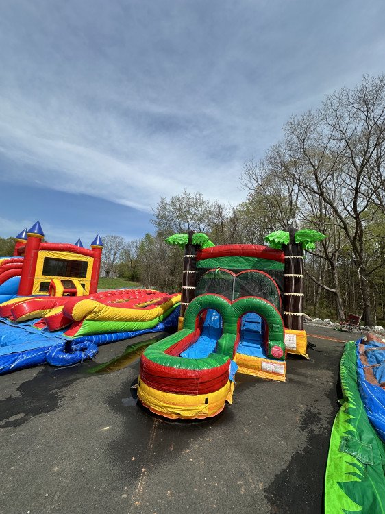 Fiesta Bounce House W/Slide