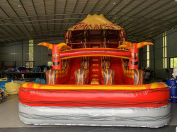 18ft Tiki Falls Double Lane Slide