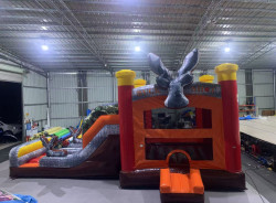 Buck Shot Bounce House W/ Slide