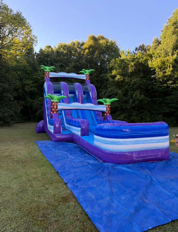 18ft Purple Crush Double Lane