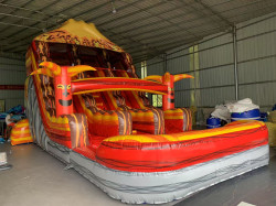 aadc1bed6415d7a27e61cb88449850a9 1753891976 18ft Tiki Falls Double Lane Slide